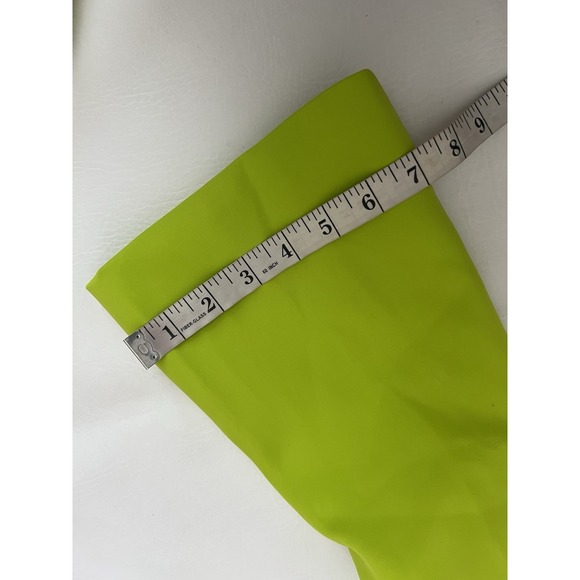 Meshki Luella Neon Green Women's Skirt Suit Cropped Blazer Small Casual Party - Picture 13 of 16